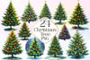 Christmas Tree Clipart Bundle