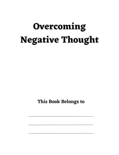 Overcoming Negative Thought KDP Planner - CraftNest - Digital Crafting and Art