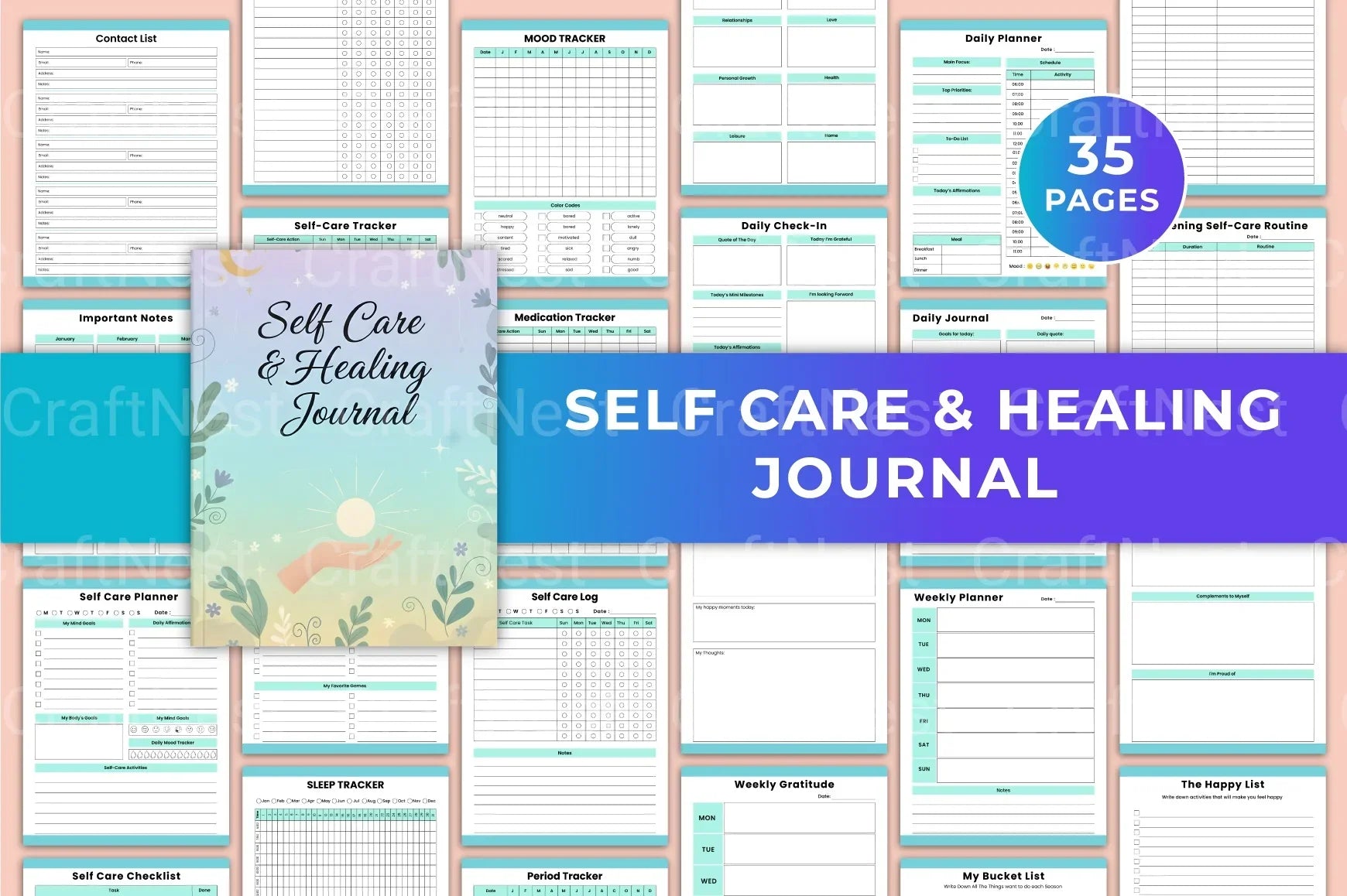 Self Care Healing Techniques - CraftNest - Digital Crafting and Art