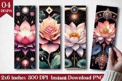 Flowers Bookmark Junk Journal 3 - CraftNest - Digital Crafting and Art