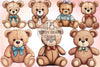 Teddy Bear Clipart Bundle 3
