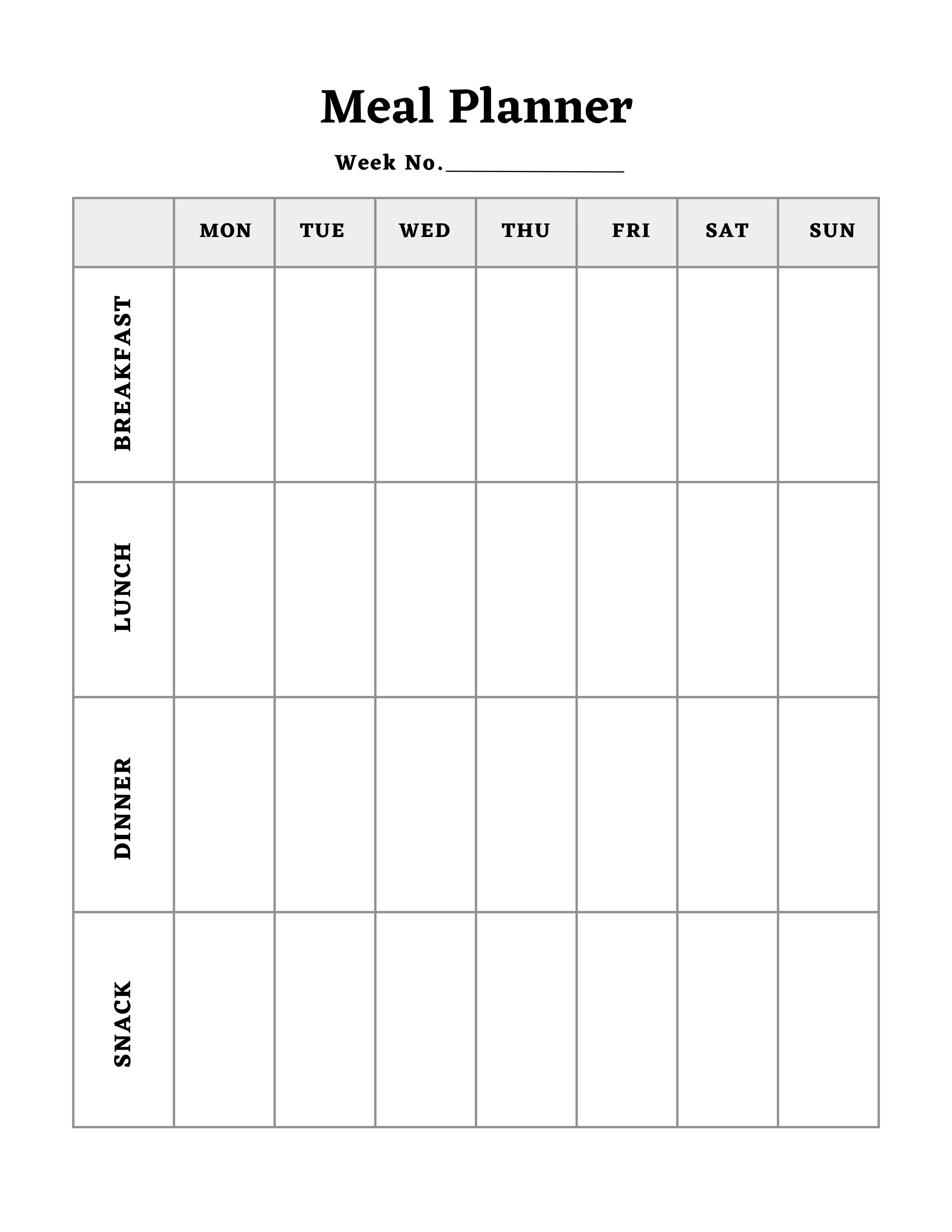 Meal & Pantry Planner KDP Planner