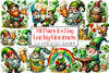 Lucky Gnomes St. Patrick's Day Clipart Bundle