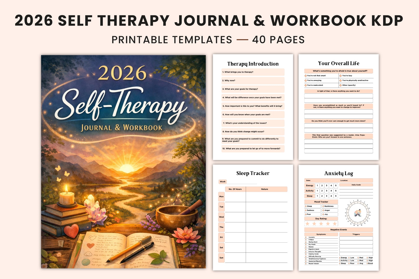 Self Therapy Workbook for Personal Growth