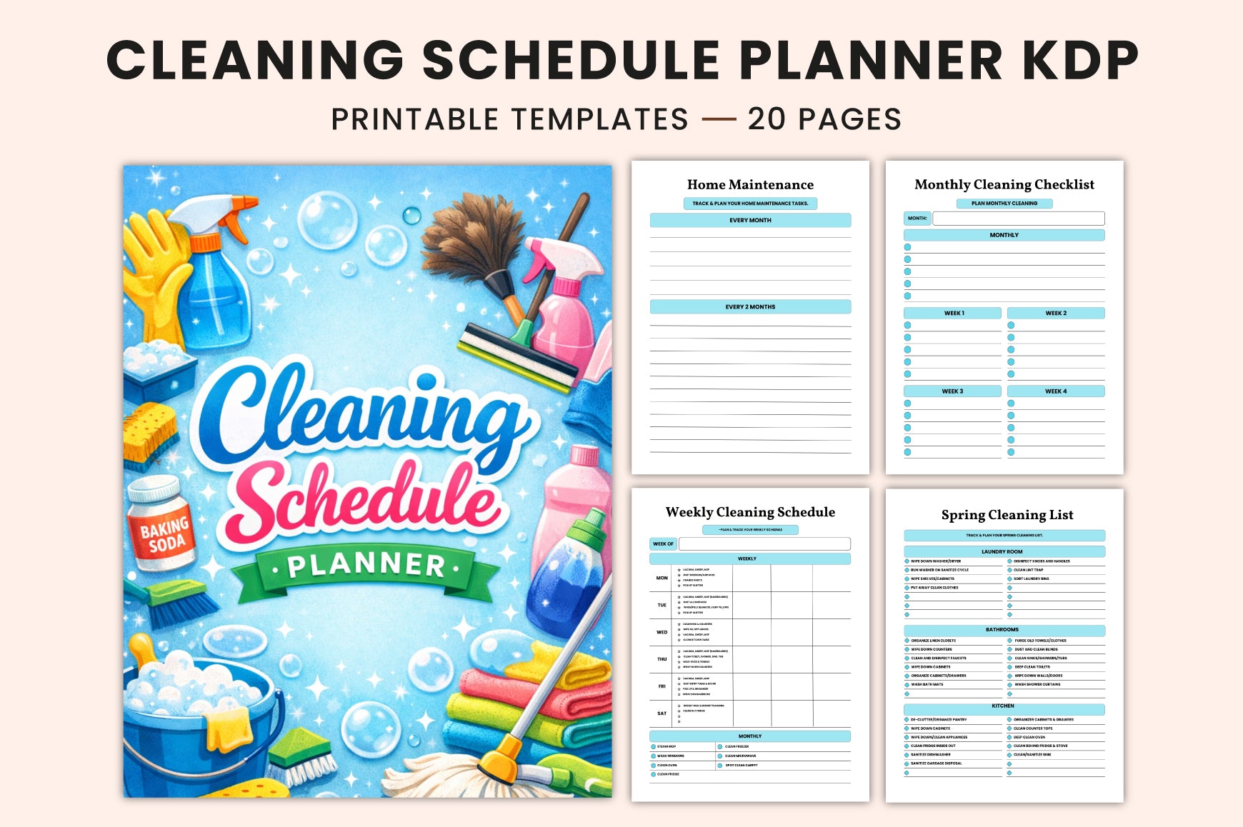 Cleaning Schedule Planner