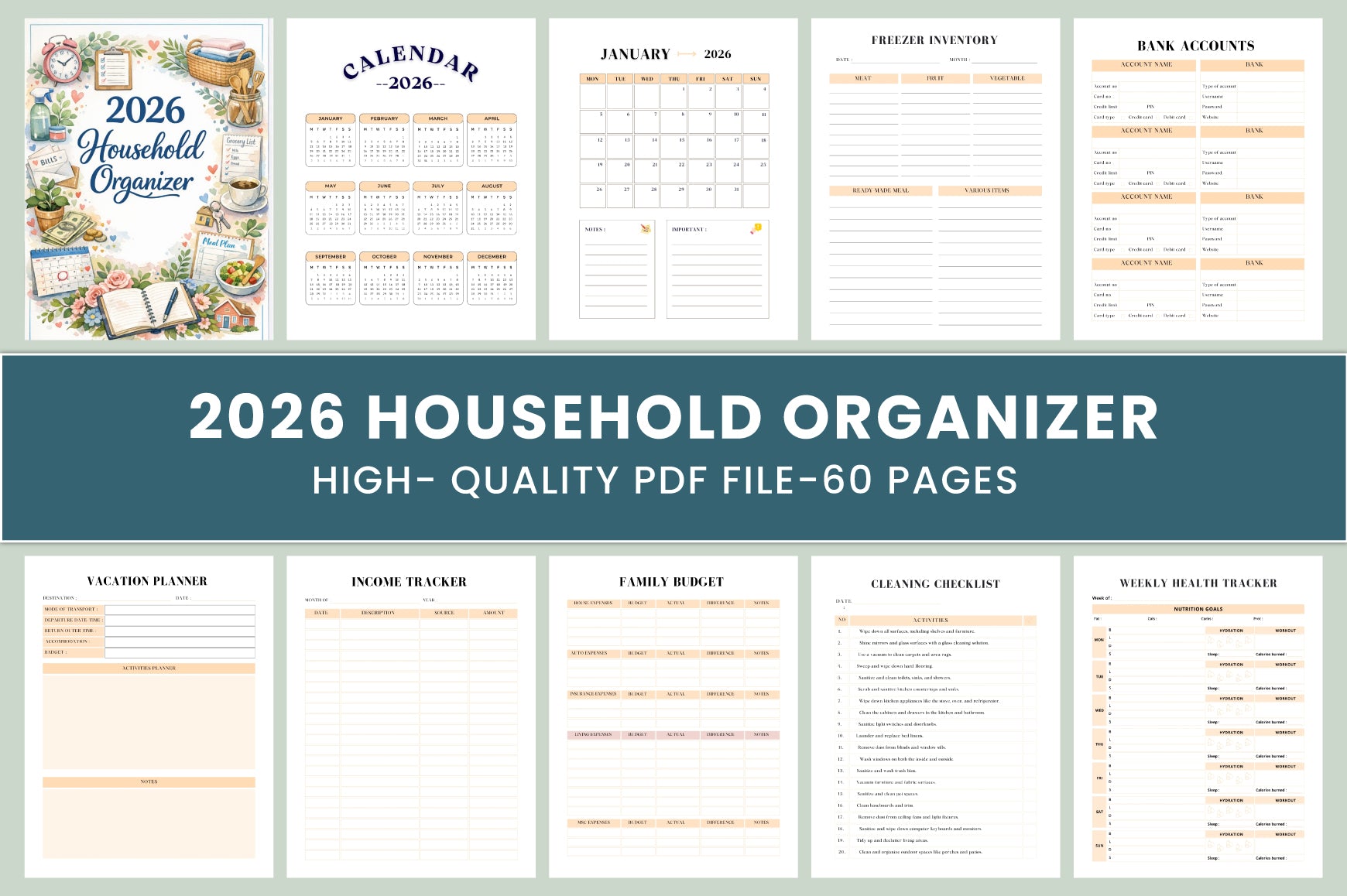 Household Binder Planner