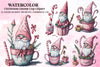 Christmas Gnome In A Cup Clipart Bundle 1