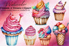 Frozen A Sweets Clipart Bundle