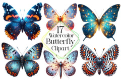 Butterfly Clipart Bundle 27 - CraftNest - Digital Crafting and Art