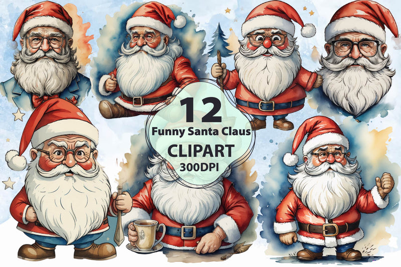 Christmas Snowman Clipart Bundle 2 - CraftNest - Digital Crafting and Art