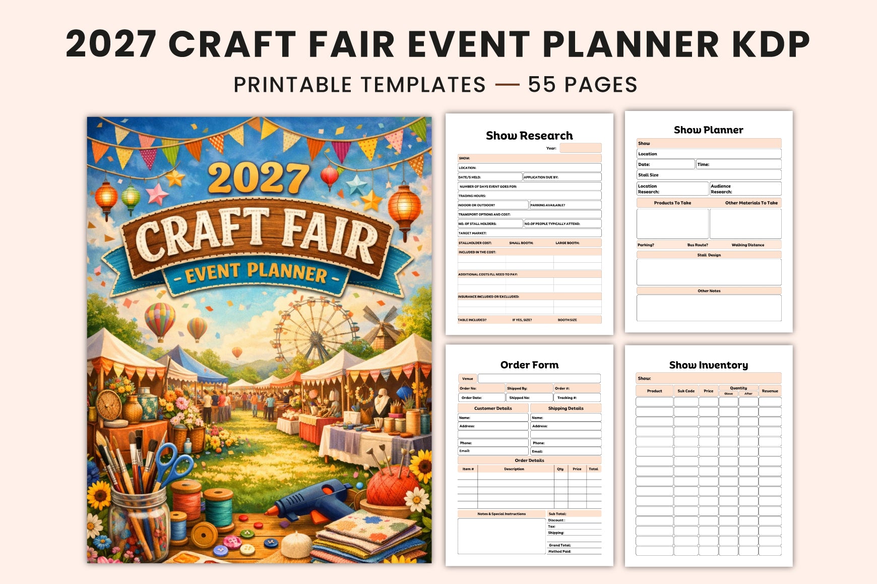Craft Fair Event Planner Guide