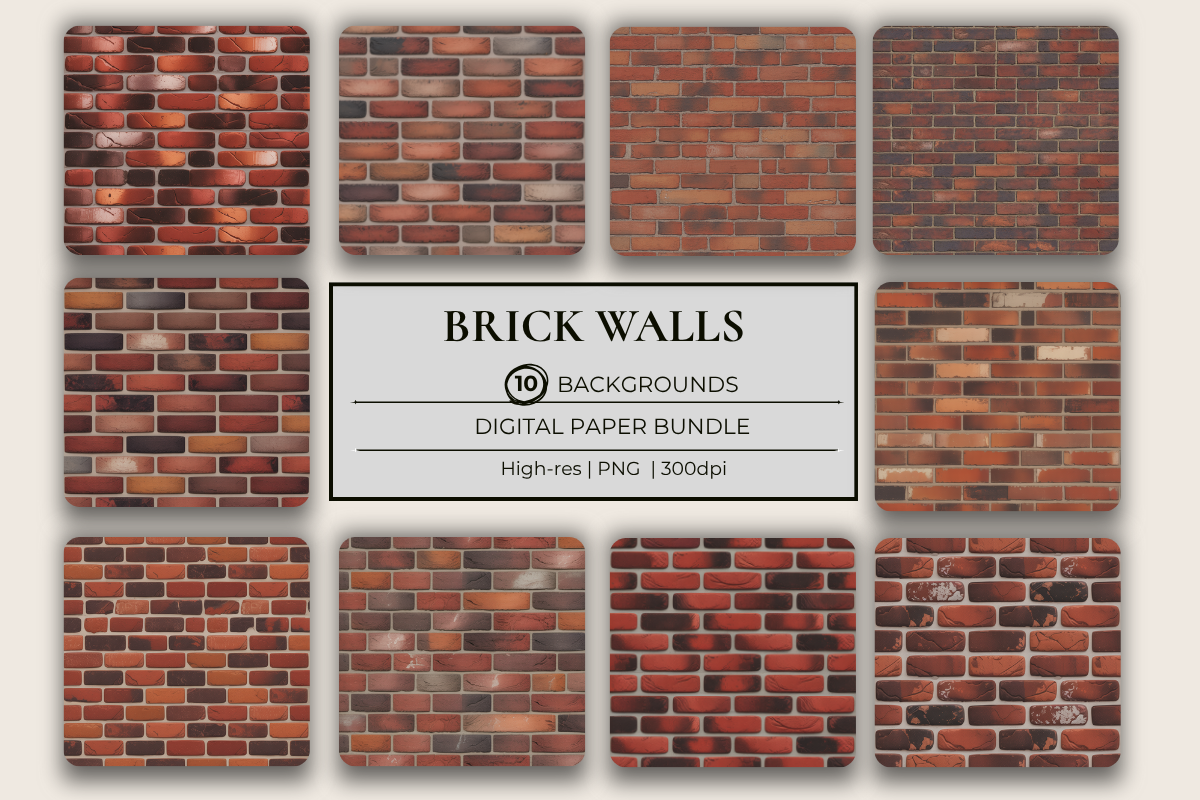 Brick Wall Background Papers