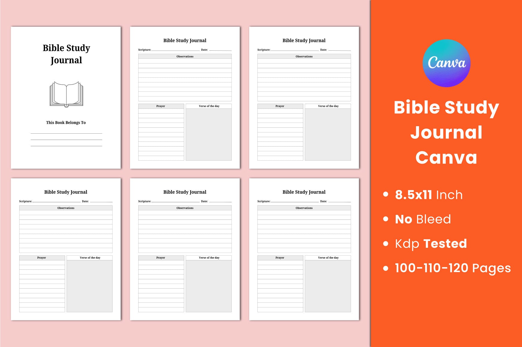 Bible Study Journal