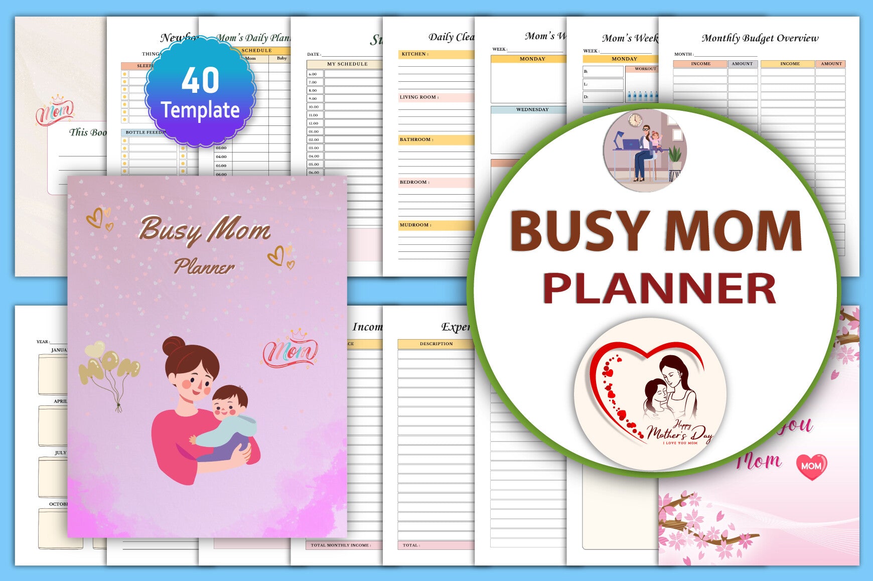 Busy Mom Planner