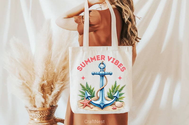 Summer Vibes Clipart Bundle 4 - CraftNest - Digital Crafting and Art