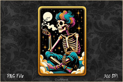 The Cannabitch Tarot Card Clipart Bundle - CraftNest - Digital Crafting and Art