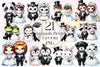 Animals Bride Groom Clipart Bundle