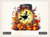 Halloween Jar Witch Clipart Bundle