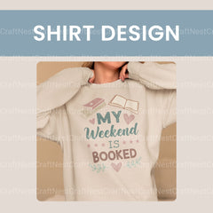 My Weekend Is Booked Clipart Bundle - CraftNest - Digital Crafting and Art