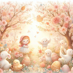 Easter Seamless Digital Paper 1 - CraftNest - Digital Crafting and Art