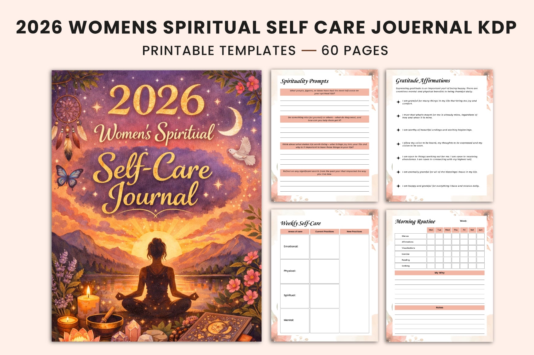 Women's Spiritual Self-Care Journal