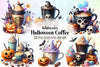 Halloween Coffee Clipart Bundle