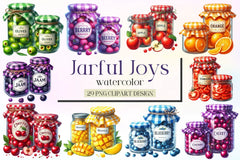Jarful Joys Clipart Bundle - CraftNest - Digital Crafting and Art