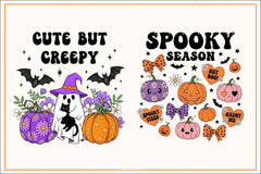 Groovy Halloween Clipart Bundle 13 - CraftNest - Digital Crafting and Art