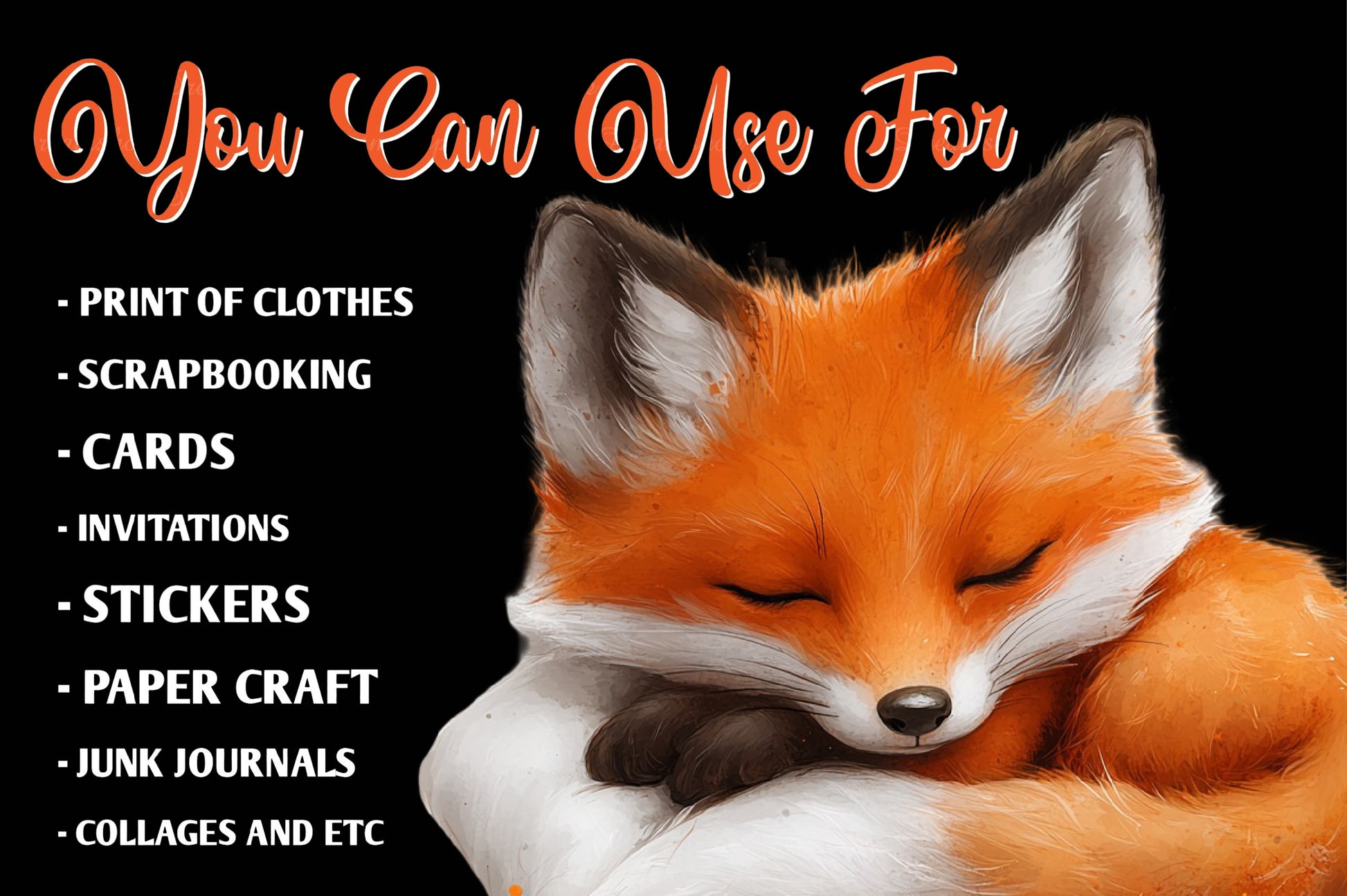 Sweet Dreams Sign Sleepy Animals Clipart Bundle - CraftNest - Digital Crafting and Art