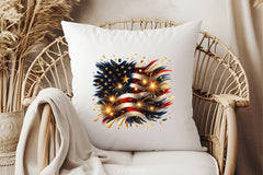 4th of July Brushstroke Clipart Bundle - CraftNest - Digital Crafting and Art