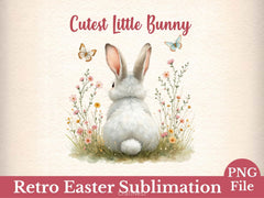 Retro Easter Clipart Bundle 2 - CraftNest - Digital Crafting and Art
