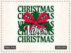 Vintage Christmas Christmas Vibes Clipart Bundle - CraftNest - Digital Crafting and Art
