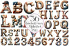 Baseball Dirty Alphabet Clipart Bundle