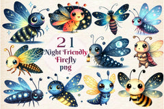 Cute Insects Clipart Bundle - CraftNest - Digital Crafting and Art