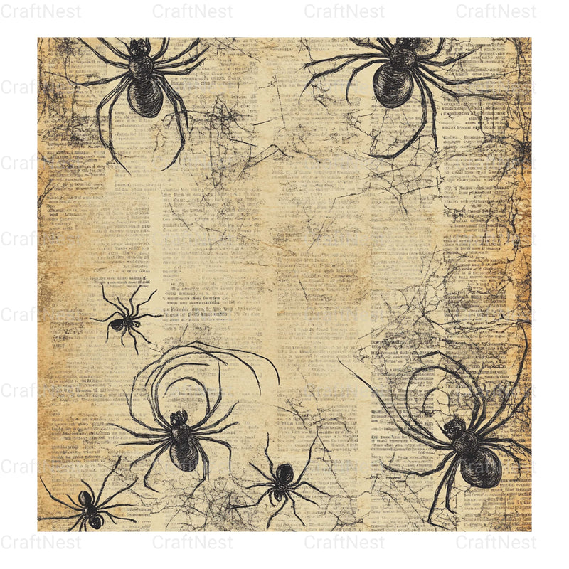 Halloween Damask Clipart Bundle - CraftNest - Digital Crafting and Art