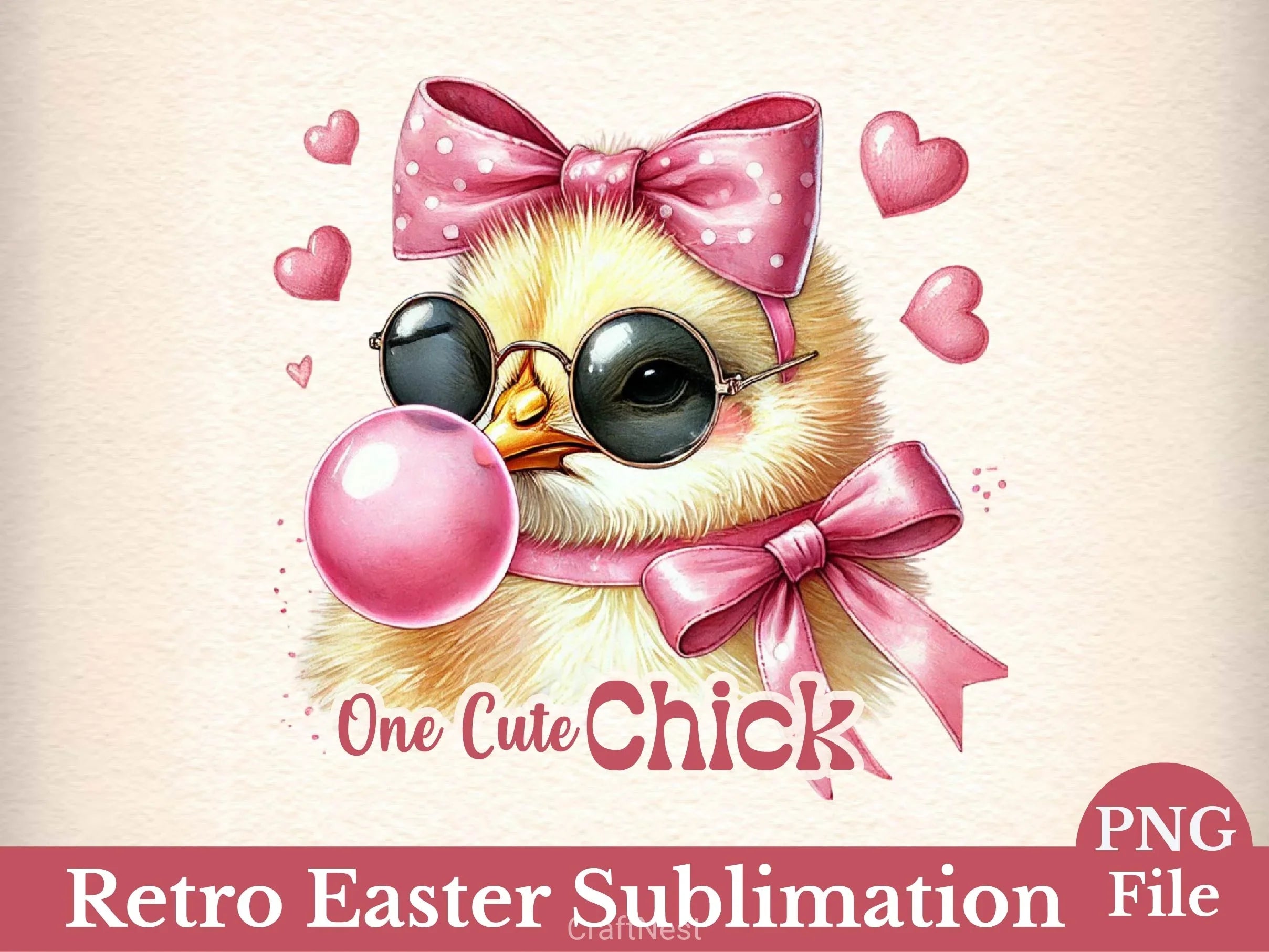 Retro Easter Clipart Bundle 2 - CraftNest - Digital Crafting and Art