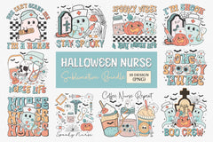 Halloween Nurse Clipart Bundle - CraftNest - Digital Crafting and Art