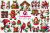 Crochet Christmas Clipart Bundle 3