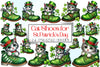 Cat Shoes St. Patrick's Day Clipart Bundle