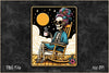 The Coffee Tarot Card Skeleton Clipart Bundle