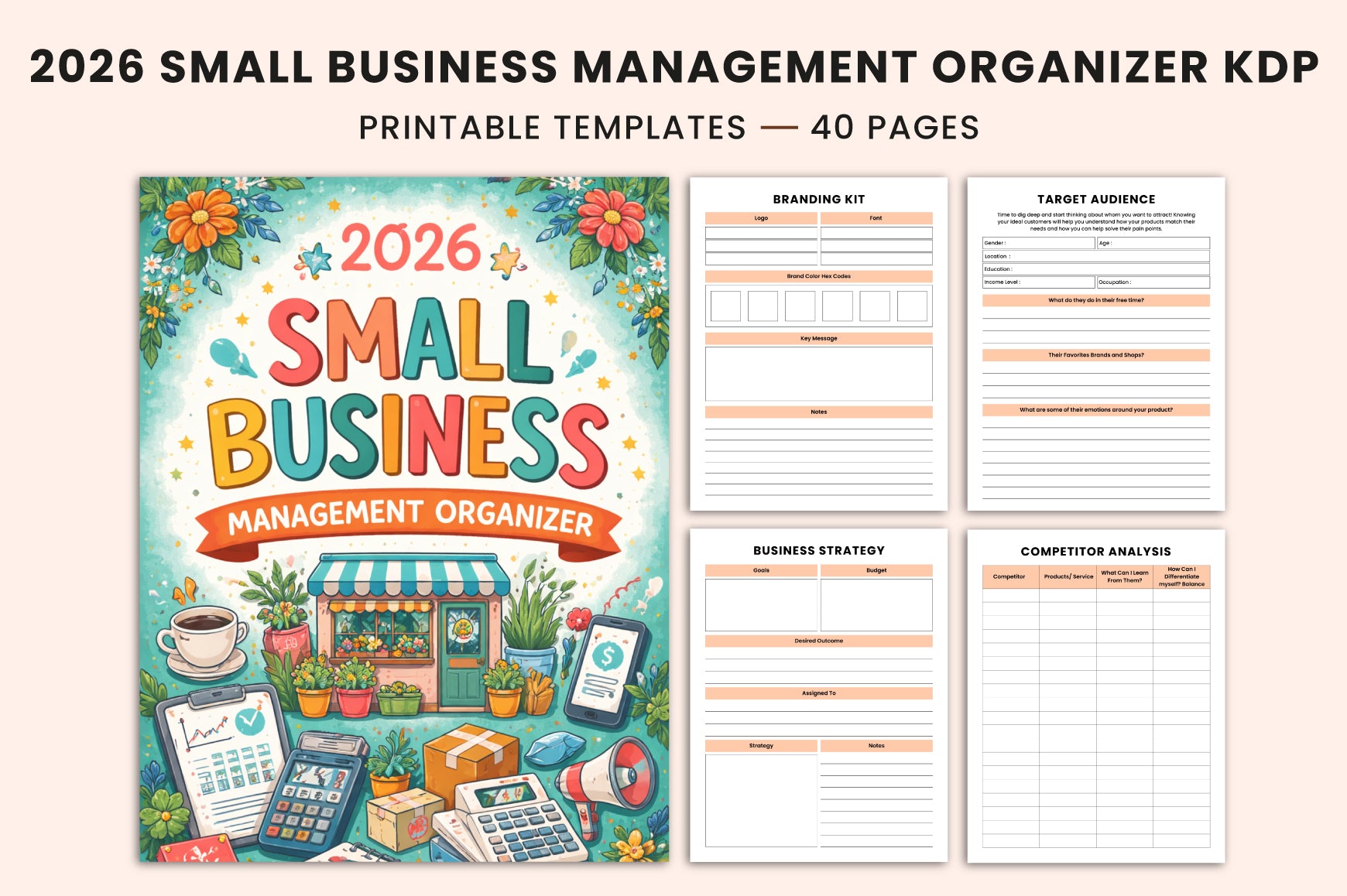 Small Business Management Planner