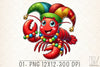 Lobster Mardi Gras Clipart Bundle 2
