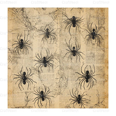 Halloween Damask Clipart Bundle - CraftNest - Digital Crafting and Art