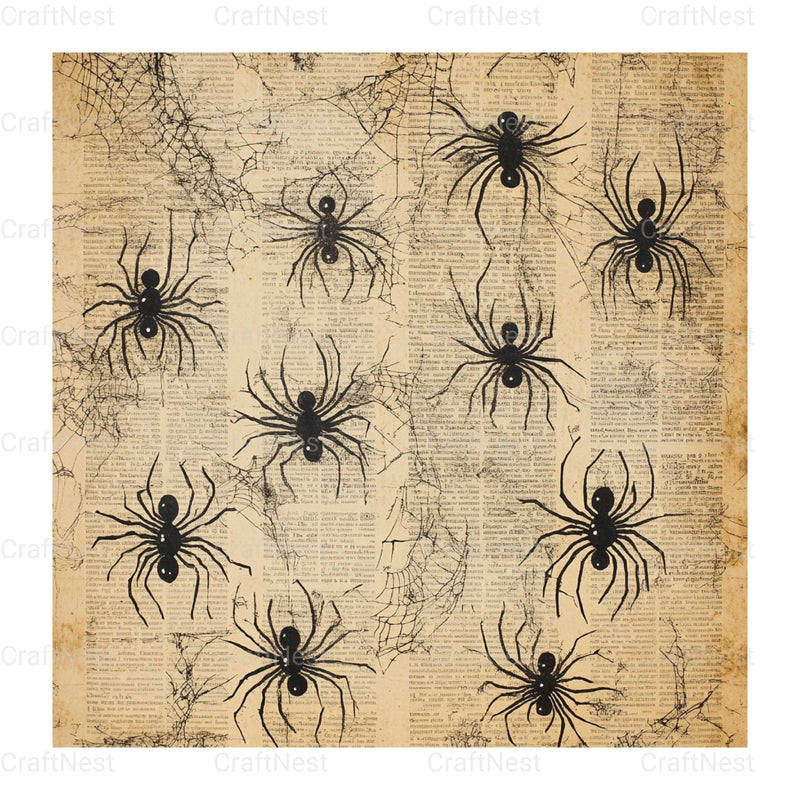 Halloween Damask Clipart Bundle - CraftNest - Digital Crafting and Art