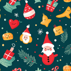Merry & Bright Christmas Patterns Clipart Bundle - CraftNest - Digital Crafting and Art
