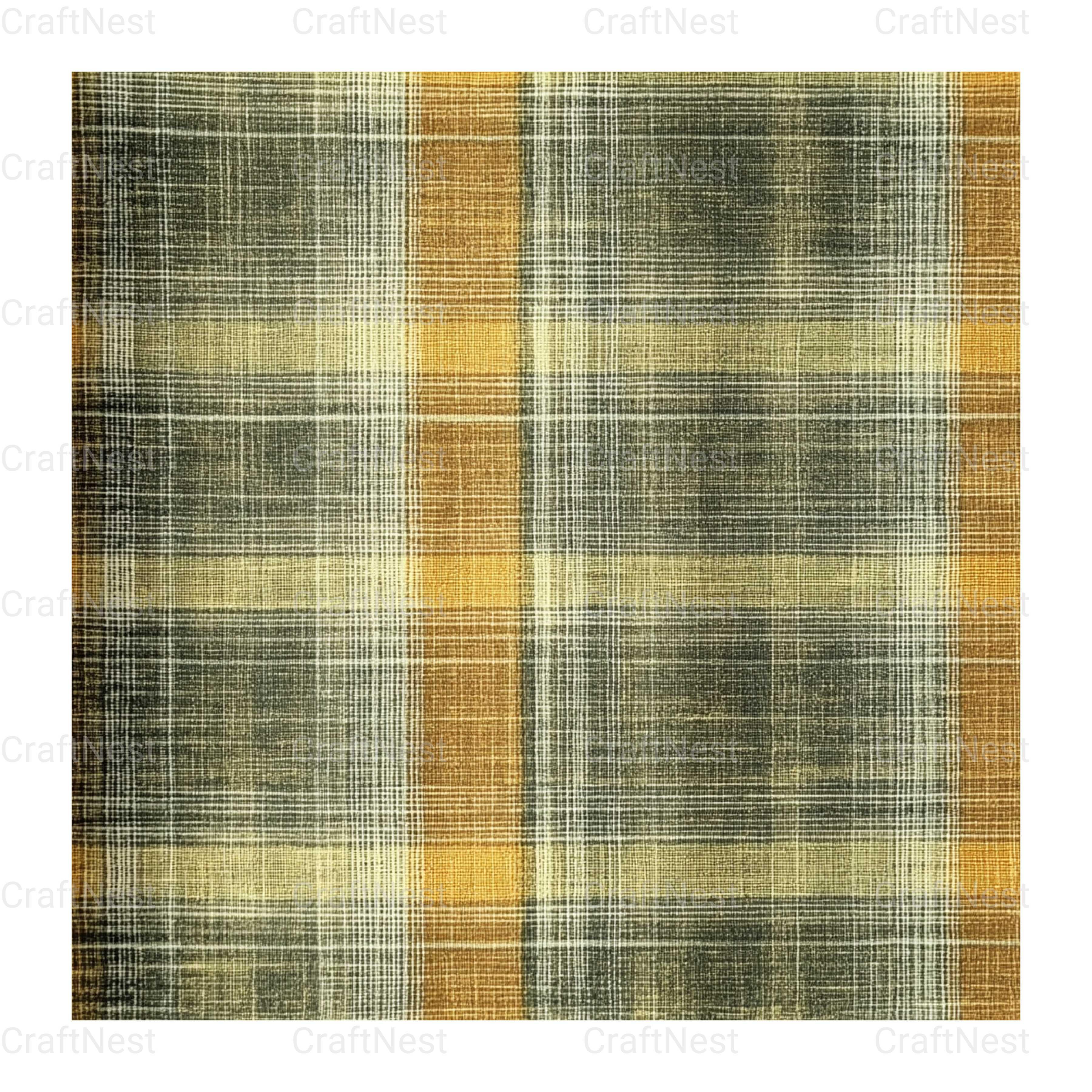 Fall Plaid Linen Clipart Bundle - CraftNest - Digital Crafting and Art