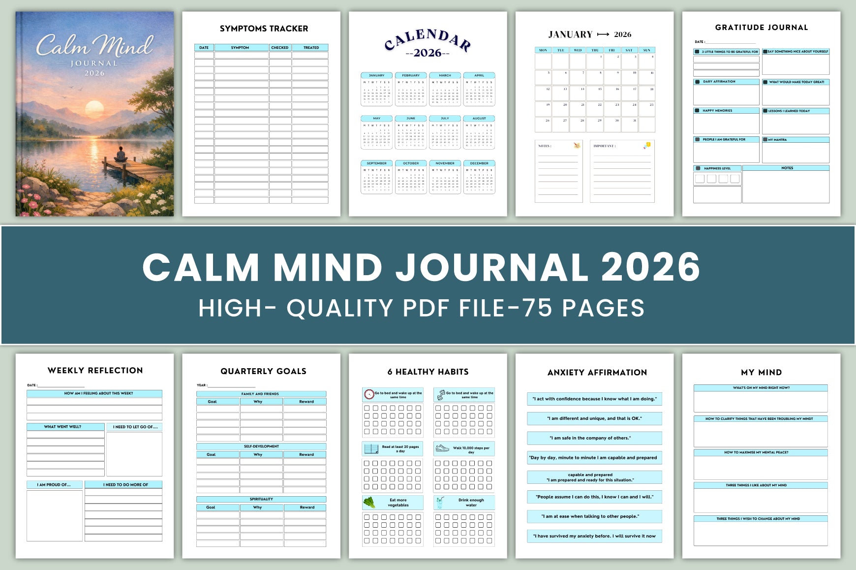 Calm Mind Journal