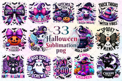 Cute Halloween Clipart Bundle 5 - CraftNest - Digital Crafting and Art