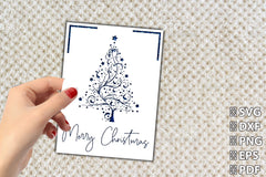 Merry Christmas Card SVG Bundle 1 - CraftNest - Digital Crafting and Art