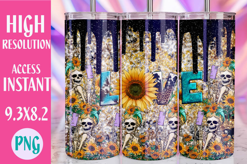 Sunflower Tumbler Bundle - CraftNest - Digital Crafting and Art